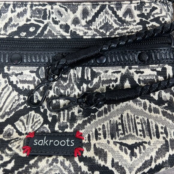 SAKROOTS ARTIST CIRLE Campus Mini Bag in Jet Brave Beautiful NWOT - Picture 6 of 6
